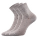 Lonka Fiona Dámske ponožky s voľným lemom - 3 páry BM000001333700100047 svetlo šedá