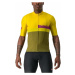 Castelli A Blocco Jersey Dres Passion Fruit/Amethist-Green Apple-Avocado Green
