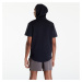 Mikina Under Armour Project Rock Payoff Short Sleeve Terry Hoodie Black/ Coastal Teal