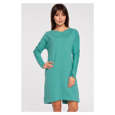 Zelené šaty BE 012