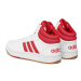 Adidas Sneakersy Hoops 3.0 Mid Lifestyle Basketball Classic Vintage Shoes IG5569 Biela