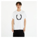 FRED PERRY Flock Laurel Wreath Tee White