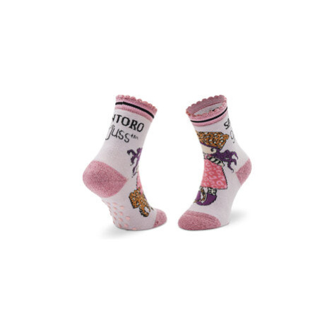 United Colors Of Benetton Vysoké detské ponožky 6AO30700Z Ružová