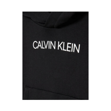 Calvin Klein Jeans Tepláková súprava Institutional Logo IU0IU00293 Čierna Regular Fit