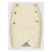 Fracomina Puzdrová sukňa FR21WG1003O41501 Béžová Slim Fit