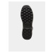 Čierne pánske kožené členkové zimné topánky HELLY HANSEN