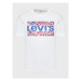 Levi's® Tričko Camiseta 16143-0609 Biela Relaxed Fit