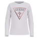 Guess  LS ST SHIRT CORE  Tričká s dlhým rukávom Biela