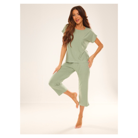 Pyjamas De Lafense 696 Freya kr/r S-2XL peas 223