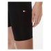 Tommy Hilfiger Športové kraťasy Essentials Hw Flag Fitted Short WW0WW41112 Tmavomodrá Skinny Fit