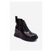 Leather ankle boots S.Barski MR870-22 black