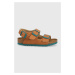 Detské sandále Birkenstock hnedá farba