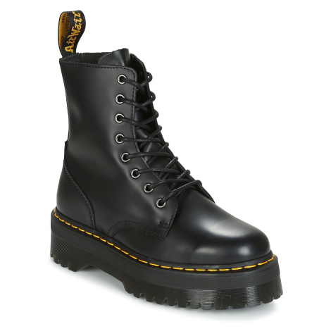 Dr. Martens  JADON BLACK POLISHED SMOOTH  Polokozačky Čierna Dr Martens