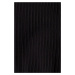 Čierne dlhé šaty s rozparkom M544