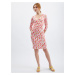 Orsay Pink Ladies Patterned Dress - Women