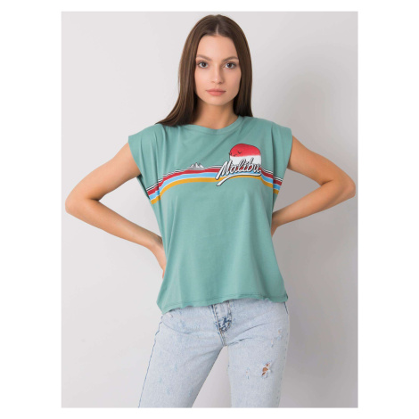 Women's cotton T-shirt with print