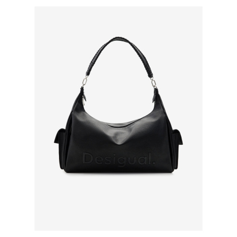 Desigual Half Logo 24 Brasilia Black Women's Handbag - Women