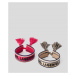Šperk Karl Lagerfeld K/Woven Bracelet Combi 5 & 6 Šedá