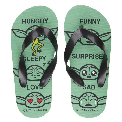 FLIP FLOPS THE MANDALORIAN GROGU