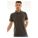 T8582 DEWBERRY MEN'S T-SHIRT-KHAKI