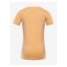 Oranžové dievčenské tričko ALPINE PRO SMALLO