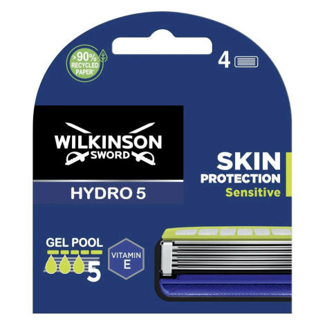 Wilkinson Sword Hydro 5 Skin Protection sensitive náhradné hlavice 4 ks