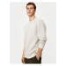 Koton Men's Beige Sweatshirt