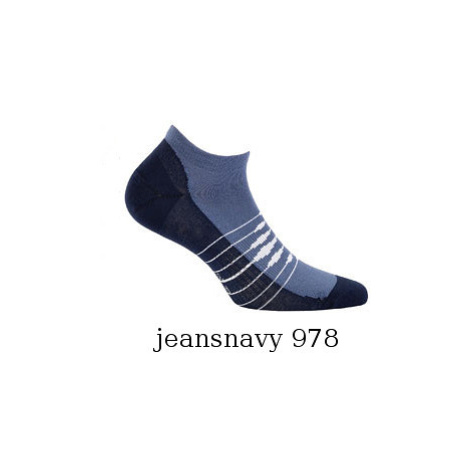 Pánské kotníkové ponožky Ag+ vzor titan 4244 model 5791285 - Wola