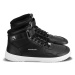 Barefoot tenisky Barebarics Zing - High Top - Black & White - Leather