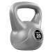 63189 Movit Kettlebell činka, 20 kg, šedá/černá