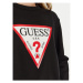 Guess Mikina W2YQ16 KBA11 Čierna Regular Fit