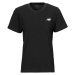 New Balance  SMALL LOGO T-SHIRT  Tričká s krátkym rukávom Čierna