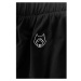 Dámske nohavice s vysokými rázporkami LA026 čierna - Lalupa