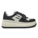 Tommy Jeans Sneakersy Tjw Retro Basket Flatform Velcro EN0EN02573 Čierna