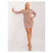 Dress-RV-SK-9390.32-dark beige