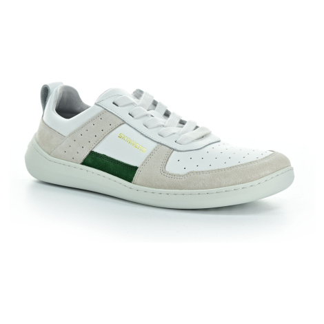 Skinners Oldschooler Leather Green/White barefoot topánky EUR