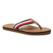 Tommy Hilfiger Žabky Leather Beach Sandal FM0FM04548 Farebná