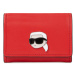 KARL LAGERFELD Malá dámska peňaženka 240W3235 Červená