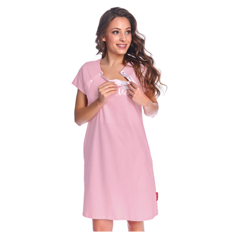 Noční košile Dn-nightwear TCB.9992 Farba: Modrá - tmavo