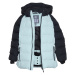 Dievčenská lyžiarska bunda COLOR KIDS Ski Jacket - Quilt, aqua esque