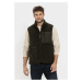 Vesta Camel Active Fleece Vest Dark Khaki