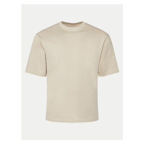 Only & Sons Tričko Millenium 22027787 Béžová Oversize