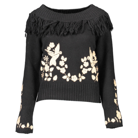 BLUGIRL BLACK WOMAN SWEATER Blumarine