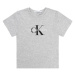 Calvin Klein Jeans Tričko Monogram Logo IU0IU00068 Sivá Regular Fit