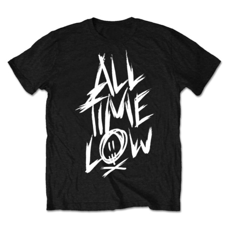 All Time Low tričko Scratch Čierna