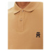 Tommy Hilfiger Polokošeľa Interlock MW0MW34783 Béžová Regular Fit