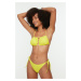 Trendyol Yellow Tied Bikini Set