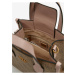 Hnedá dámska vzorovaná kabelka Guess Silvana