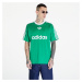 Tričko adidas Adicolor Poly Short Sleeve Tee Green/ White