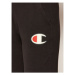 Champion Teplákové nohavice C Logo Ribbed Cuffed 112645 Čierna Custom Fit